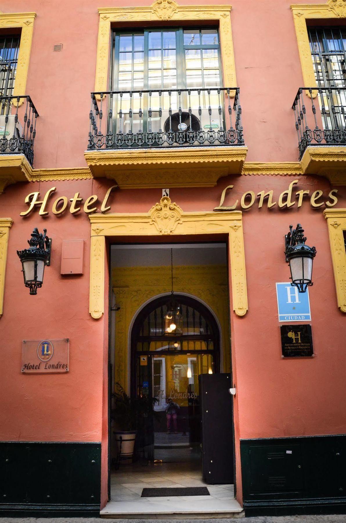 Hotel Londres Sevilla Eksteriør bilde